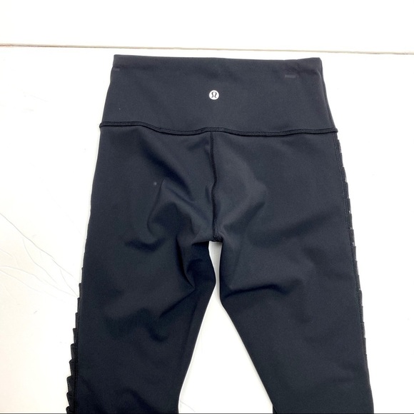 Lululemon SoulCycle Spell-Logo Mesh Crop Leggings - Picture 5 of 9